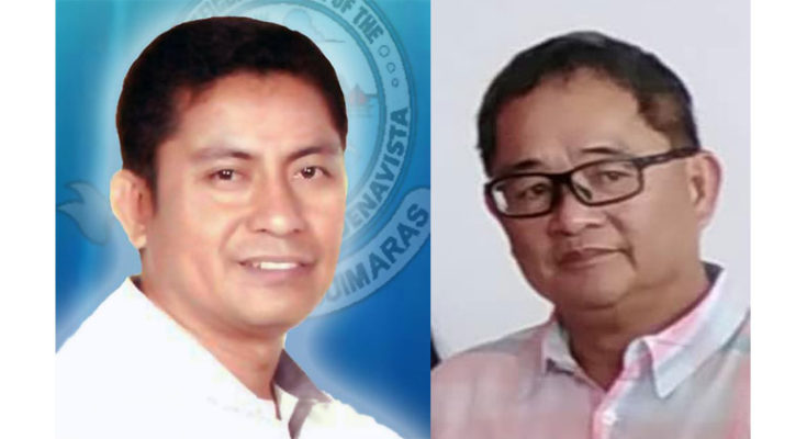 Buenavista Mayor Eugene Reyes and Guimaras Governor Samuel Gumarin