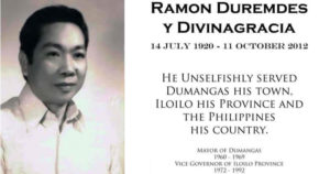 Vice Governor Ramon Duremdes