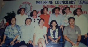 officers of PCL Iloilo in the early 1990s.*
