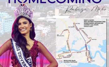 Miss Universe Philippines 2020 Rabiya Mateo homecoming