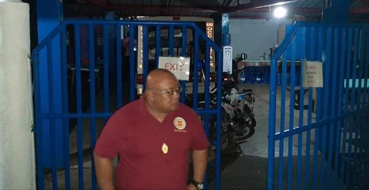 Unannounced inspection at the EB Magalona police station by regional director Atty. Joseph Celis of the National Police Commission (Napolcom) on Friday, May 14, 2021.